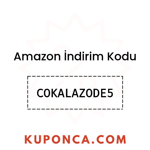 Amazon İndirim Kodu - COKALAZODE5