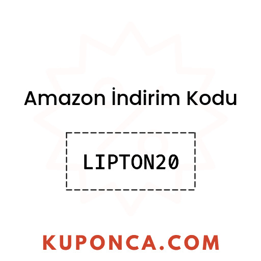 Amazon İndirim Kodu - LIPTON20