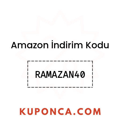 Amazon İndirim Kodu - RAMAZAN40