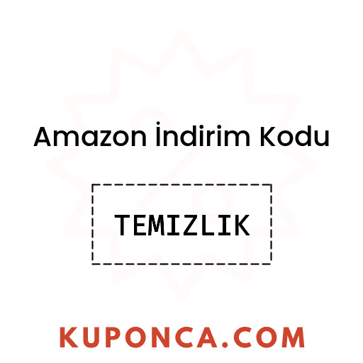 Amazon İndirim Kodu - TEMIZLIK