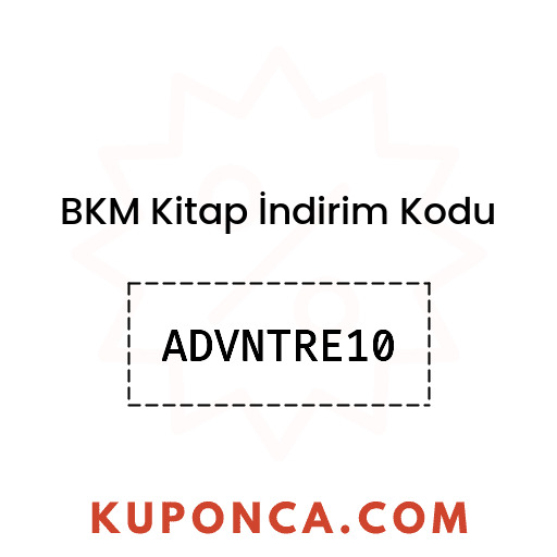 BKM Kitap İndirim Kodu - ADVNTRE10