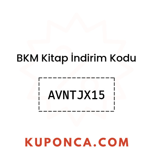 BKM Kitap İndirim Kodu - AVNTJX15