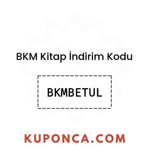 BKM Kitap İndirim Kodu - BKMBETUL