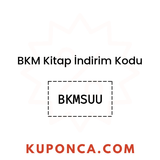 BKM Kitap İndirim Kodu - BKMSUU