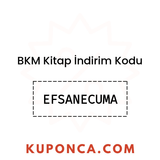 BKM Kitap İndirim Kodu - EFSANECUMA