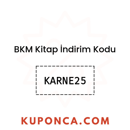 BKM Kitap İndirim Kodu - KARNE25