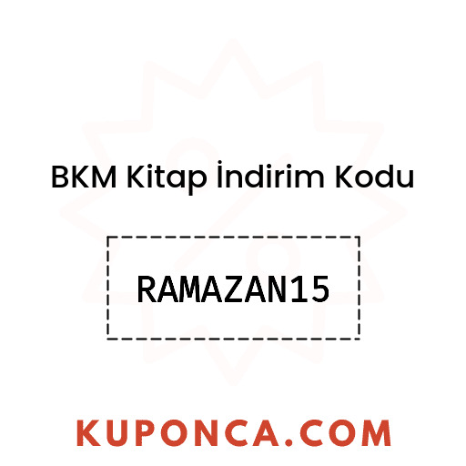 BKM Kitap İndirim Kodu - RAMAZAN15