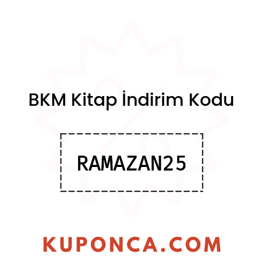 BKM Kitap İndirim Kodu - RAMAZAN25