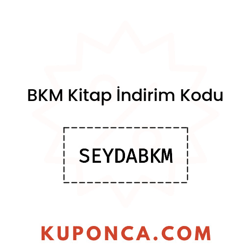 BKM Kitap İndirim Kodu - SEYDABKM