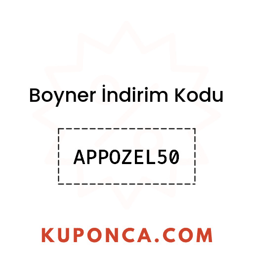 Boyner İndirim Kodu - APPOZEL50