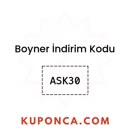 Boyner İndirim Kodu - ASK30