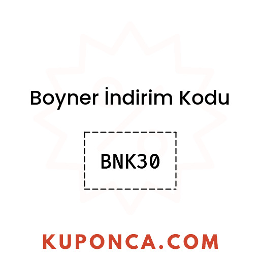 Boyner İndirim Kodu - BNK30