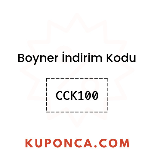 Boyner İndirim Kodu - CCK100