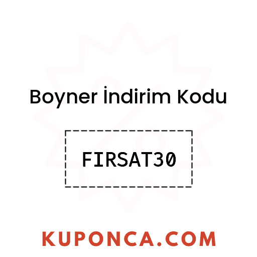 Boyner İndirim Kodu - FIRSAT30