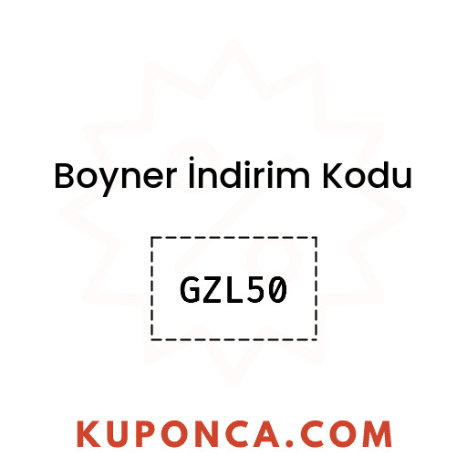 Boyner İndirim Kodu - GZL50