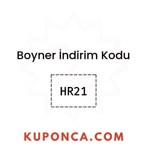 Boyner İndirim Kodu - HR21