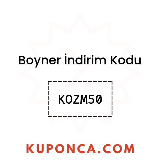 Boyner İndirim Kodu - KOZM50