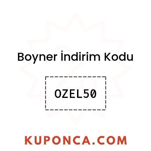 Boyner İndirim Kodu - OZEL50