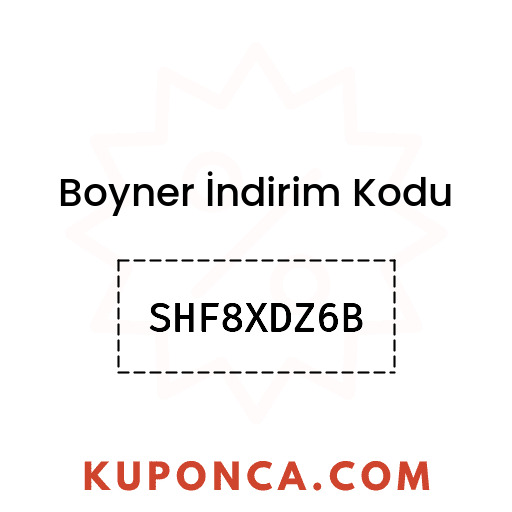 Boyner İndirim Kodu - SHF8XDZ6B