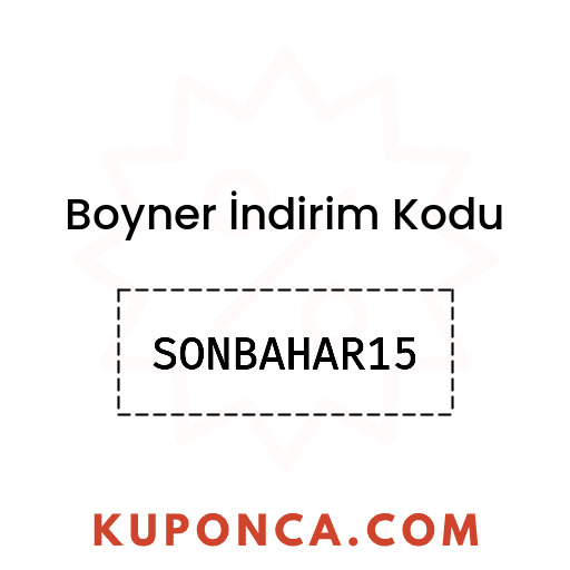 Boyner İndirim Kodu - SONBAHAR15