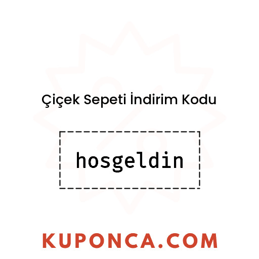 Çiçek Sepeti İndirim Kodu - hosgeldin