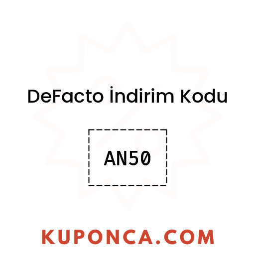 DeFacto İndirim Kodu - AN50