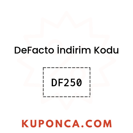 DeFacto İndirim Kodu - DF250