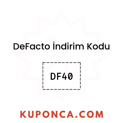 DeFacto İndirim Kodu - DF40