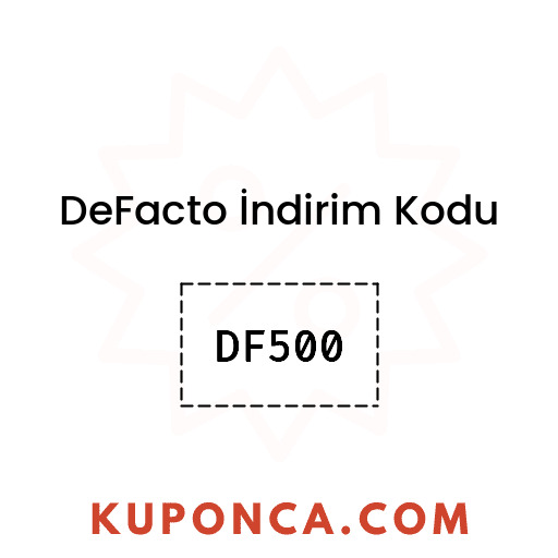 DeFacto İndirim Kodu - DF500