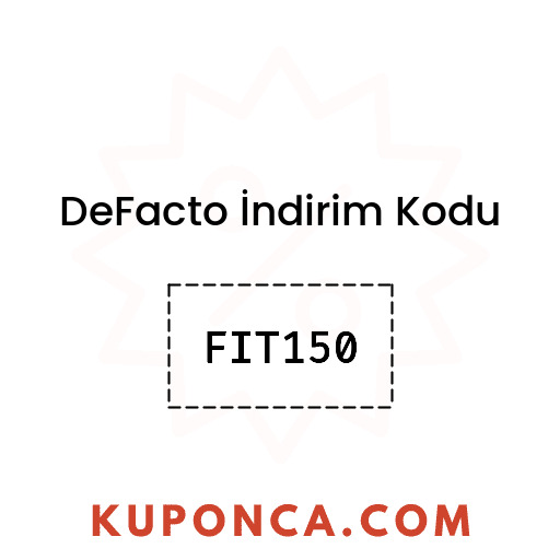 DeFacto İndirim Kodu - FIT150