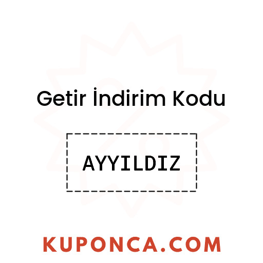 Getir İndirim Kodu - AYYILDIZ