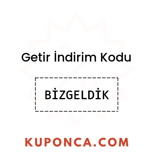 Getir İndirim Kodu - BİZGELDİK