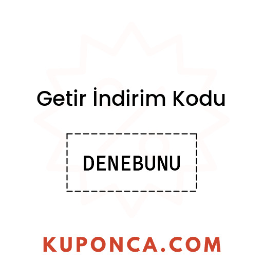 Getir İndirim Kodu - DENEBUNU