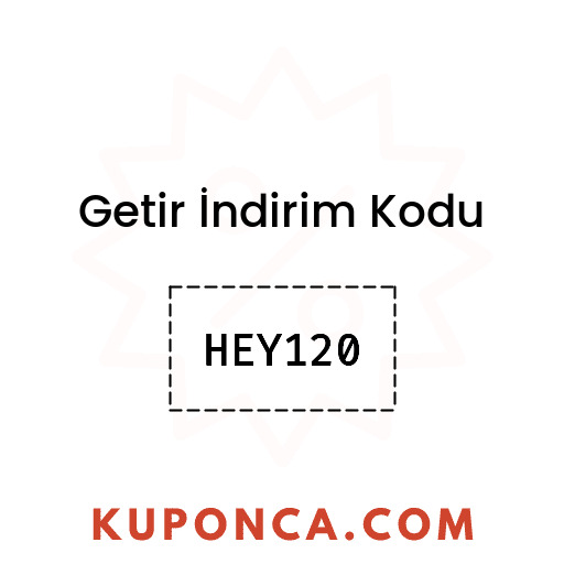 Getir İndirim Kodu - HEY120