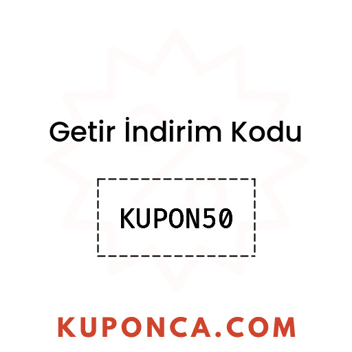 Getir İndirim Kodu - KUPON50