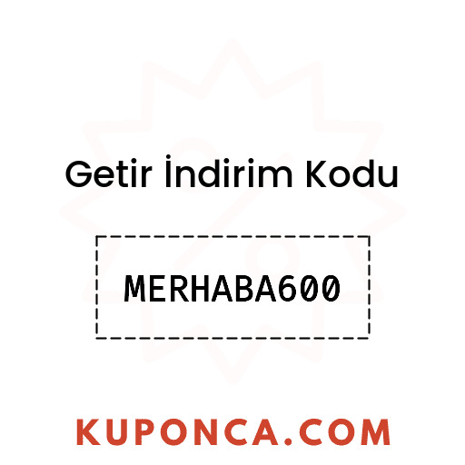 Getir İndirim Kodu - MERHABA600