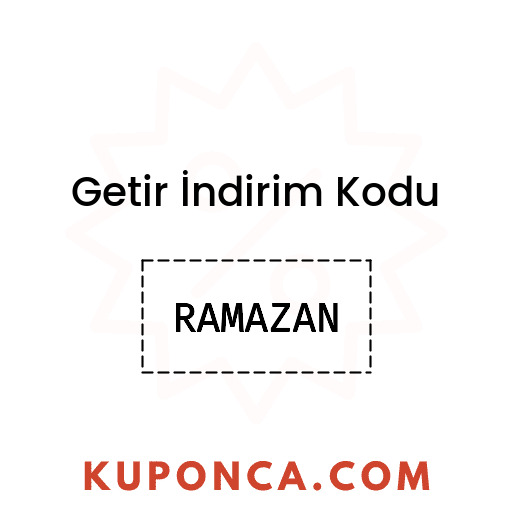 Getir İndirim Kodu - RAMAZAN