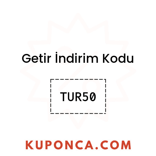 Getir İndirim Kodu - TUR50