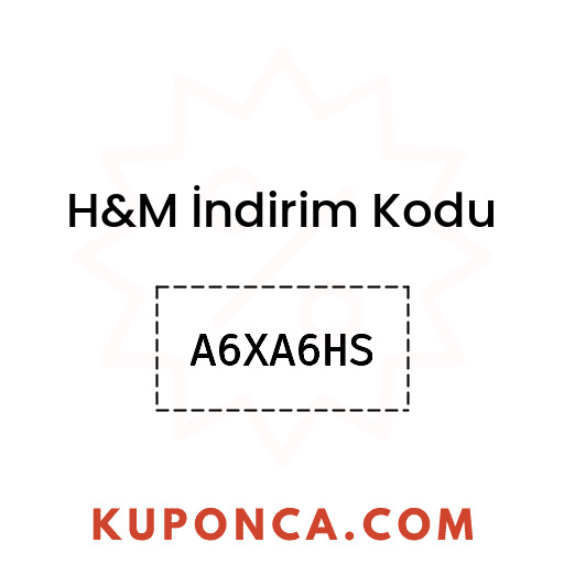 H&M İndirim Kodu - A6XA6HS