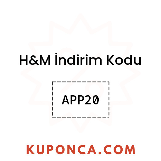 H&M İndirim Kodu - APP20