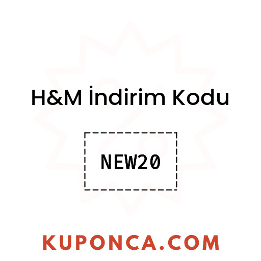 H&M İndirim Kodu - NEW20