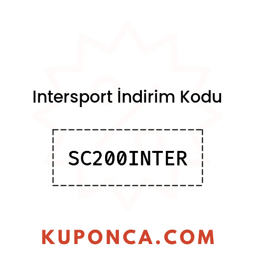 Intersport İndirim Kodu - SC200INTER