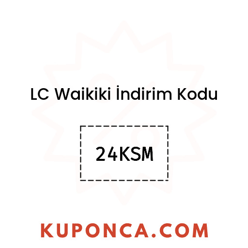 LC Waikiki İndirim Kodu - 24KSM