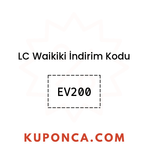 LC Waikiki İndirim Kodu - EV200