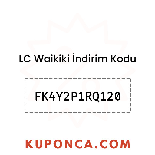 LC Waikiki İndirim Kodu - FK4Y2P1RQ120