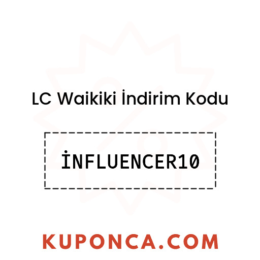 LC Waikiki İndirim Kodu - İNFLUENCER10