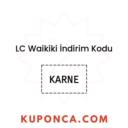 LC Waikiki İndirim Kodu - KARNE