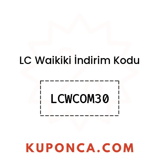 LC Waikiki İndirim Kodu - LCWCOM30