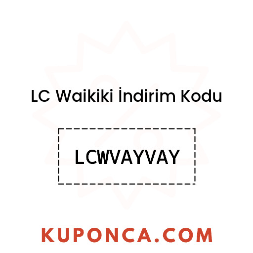 LC Waikiki İndirim Kodu - LCWVAYVAY