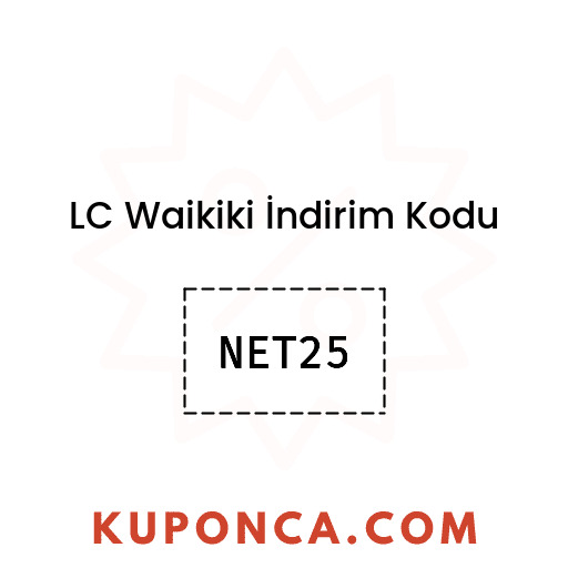 LC Waikiki İndirim Kodu - NET25